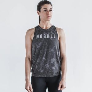 WOMEN'S HIGH-NECK NOBULL TANK - LARGE (Barely Worn)